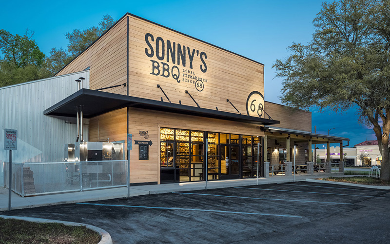 New Sonny's restaurant exterior